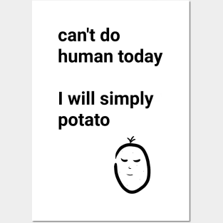 Simply potato Posters and Art